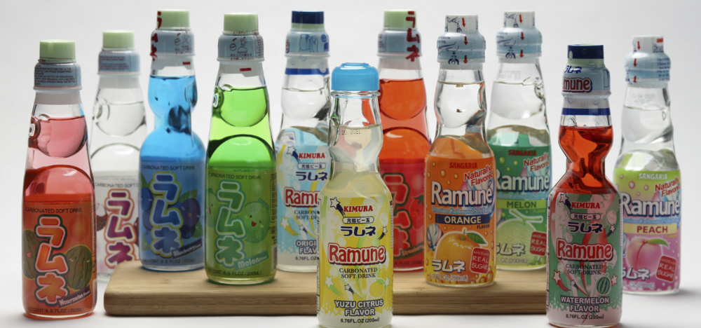 Common Flavours in Japanese Soda
